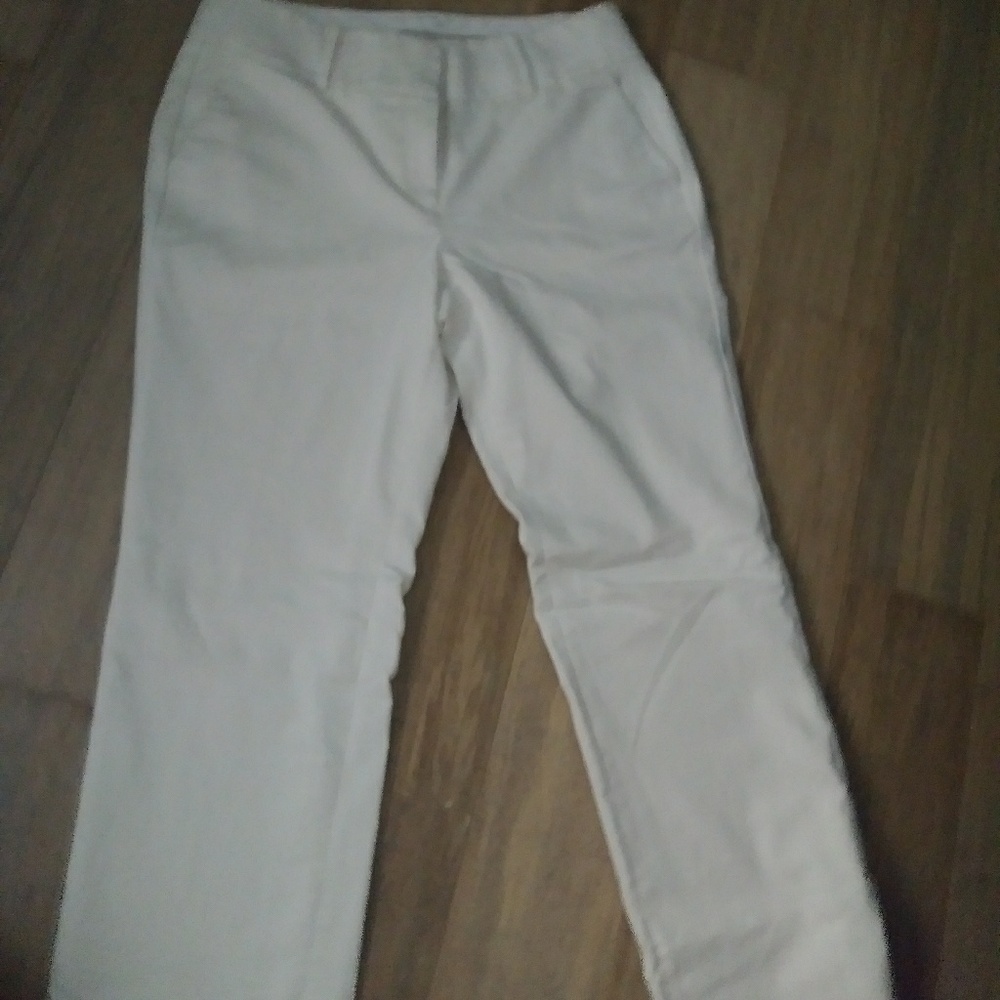 Ann Taylor White Slacks